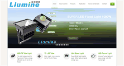 Desktop Screenshot of llumine.com